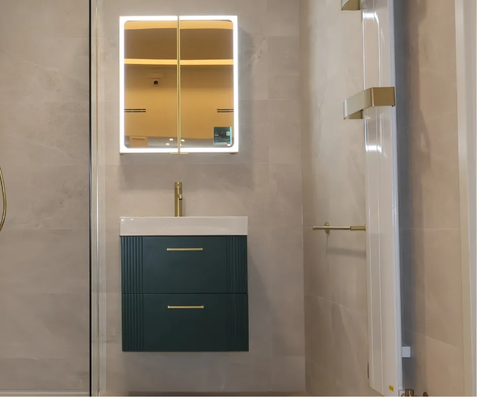 Deep Green & Brushed Brass